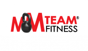 Logotipo de fitness del equipo MM